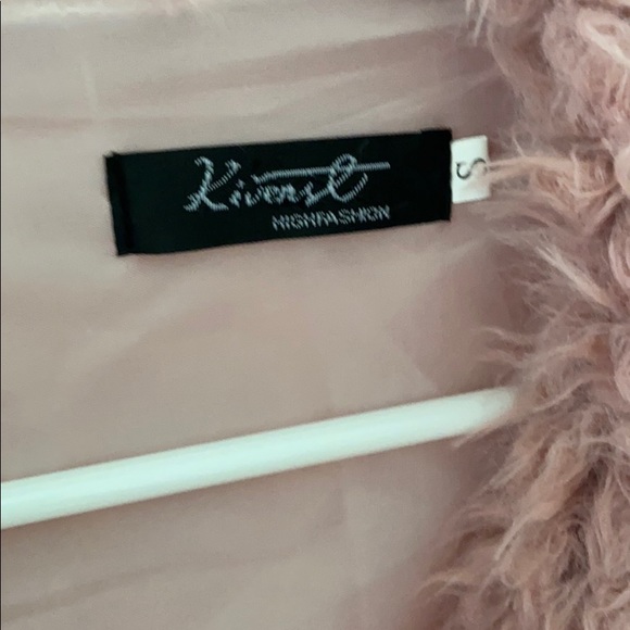 Pink Fuzzy Jacket - Picture 3 of 5